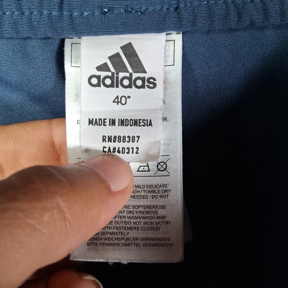 Adidas Go To Hybrid Golf Shorts Men Size 40 X 9 Navy Blue Performance Stretch